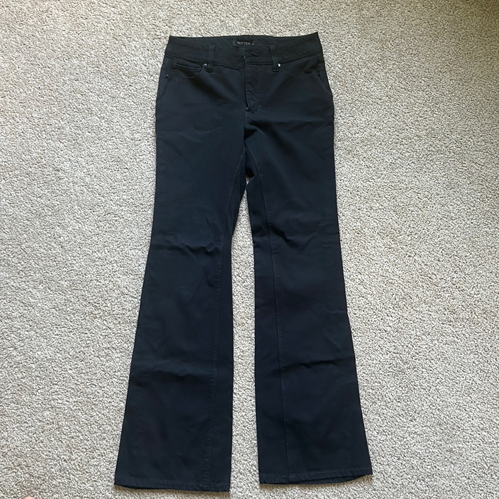 White House black market bootcut black pants